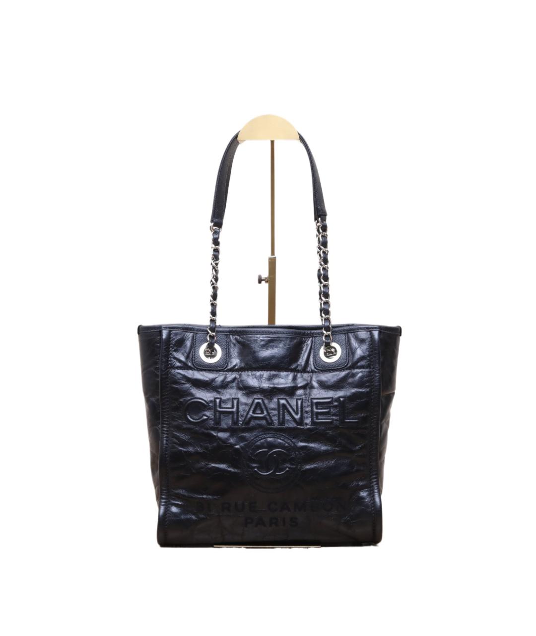 CHANEL Черная сумка тоут, фото 1