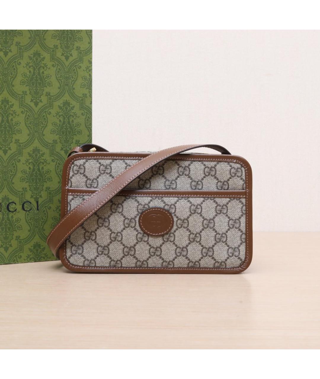 GUCCI Мульти кожаная сумка через плечо, фото 2