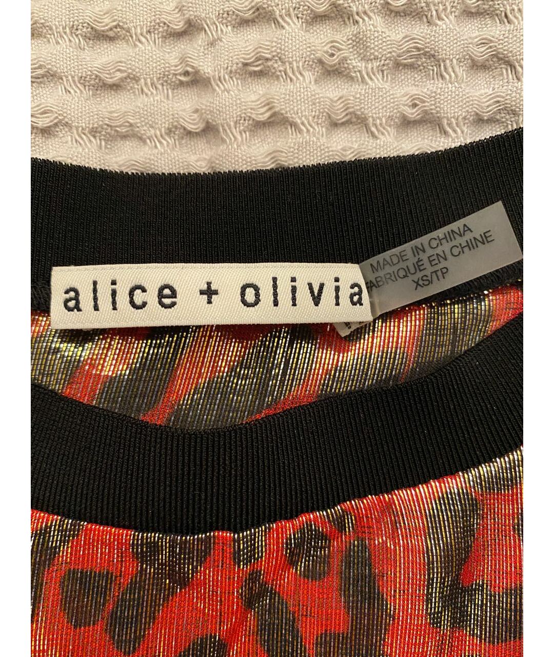 ALICE+OLIVIA Коралловая футболка, фото 2