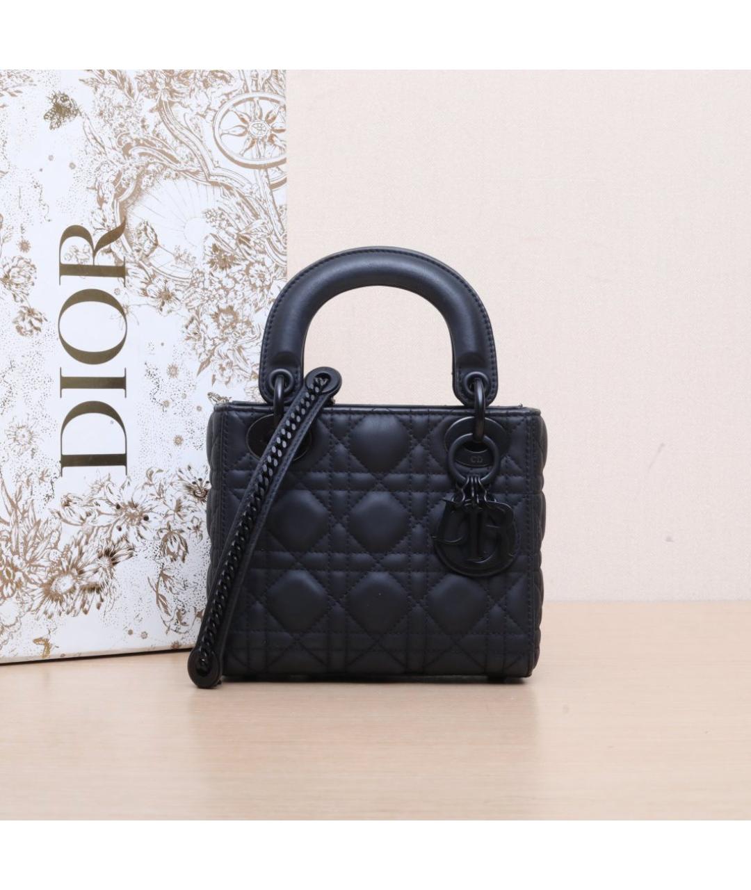 CHRISTIAN DIOR Черная сумка через плечо, фото 2