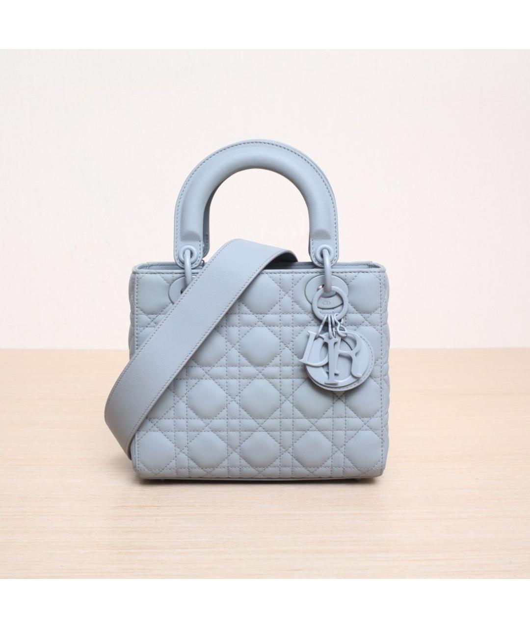 CHRISTIAN DIOR Серая сумка через плечо, фото 3