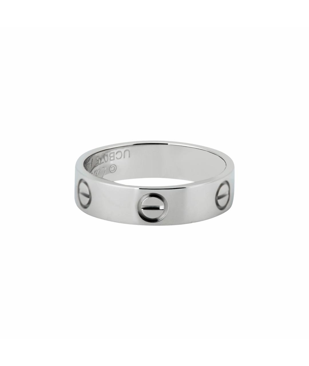 CARTIER Серебряное кольцо из белого золота, фото 1