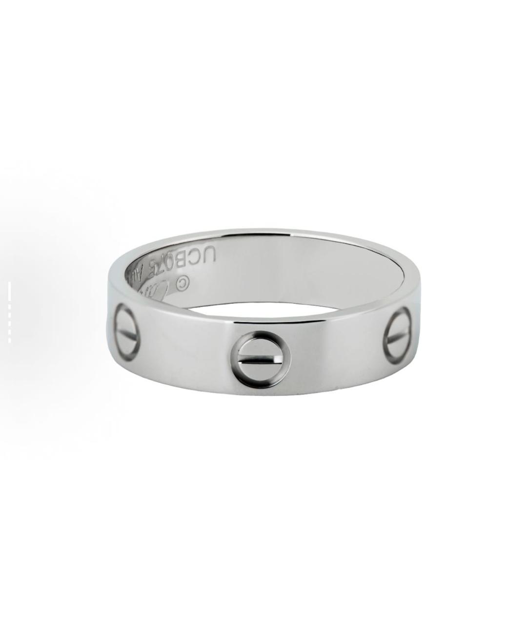 CARTIER Серебряное кольцо из белого золота, фото 5