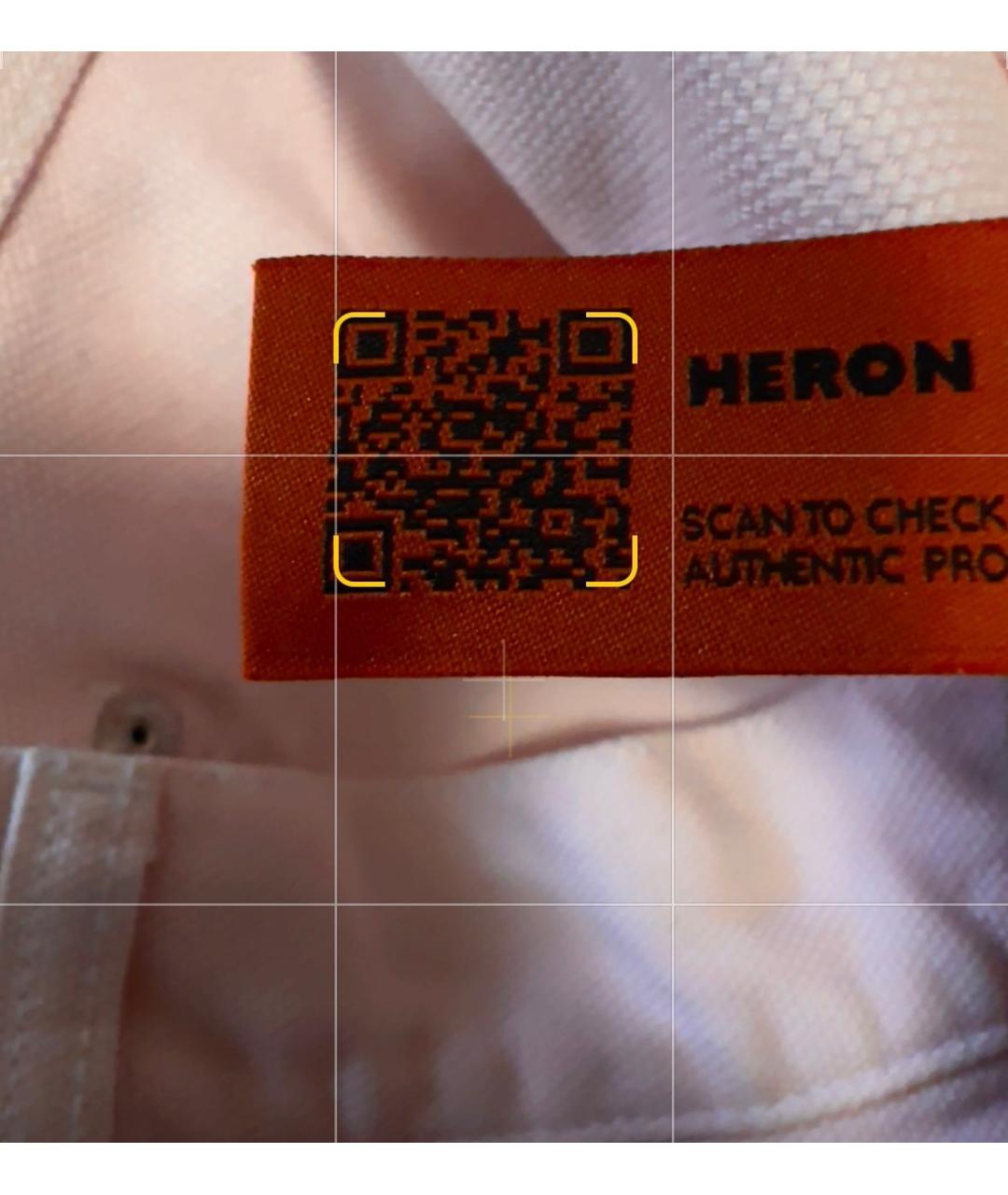 HERON PRESTON Розовые хлопковые прямые джинсы, фото 6