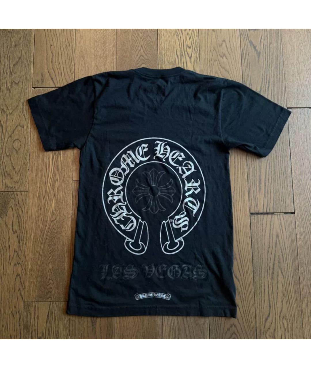 CHROME HEARTS Черная футболка, фото 3