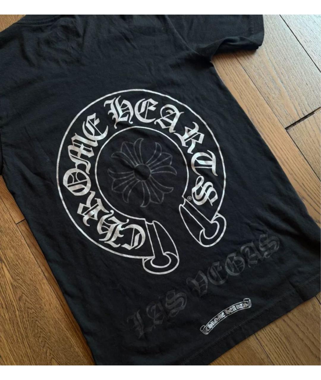 CHROME HEARTS Черная футболка, фото 4