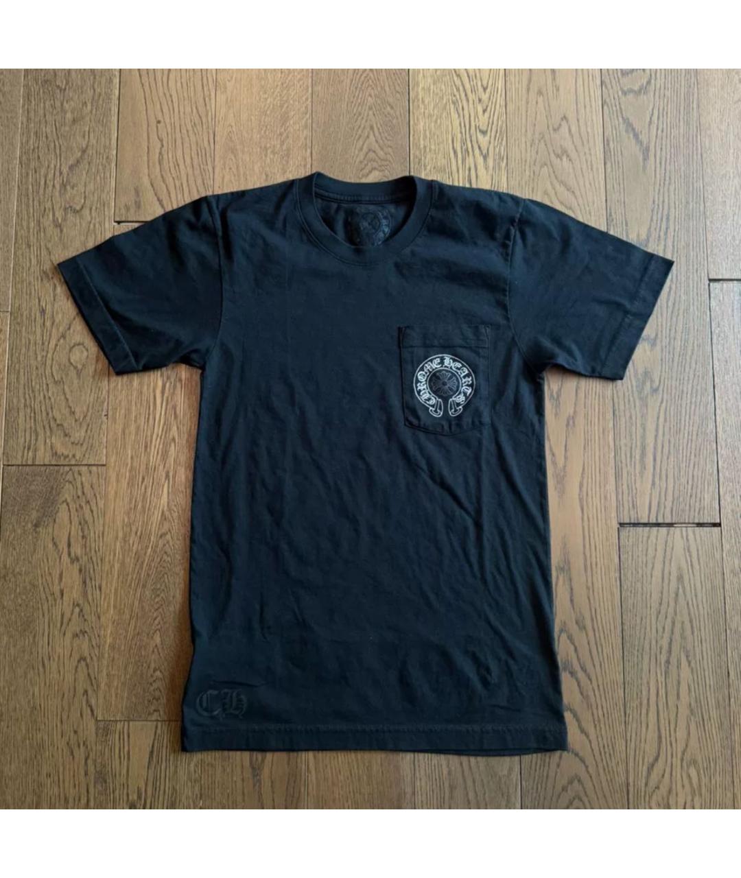 CHROME HEARTS Черная футболка, фото 5