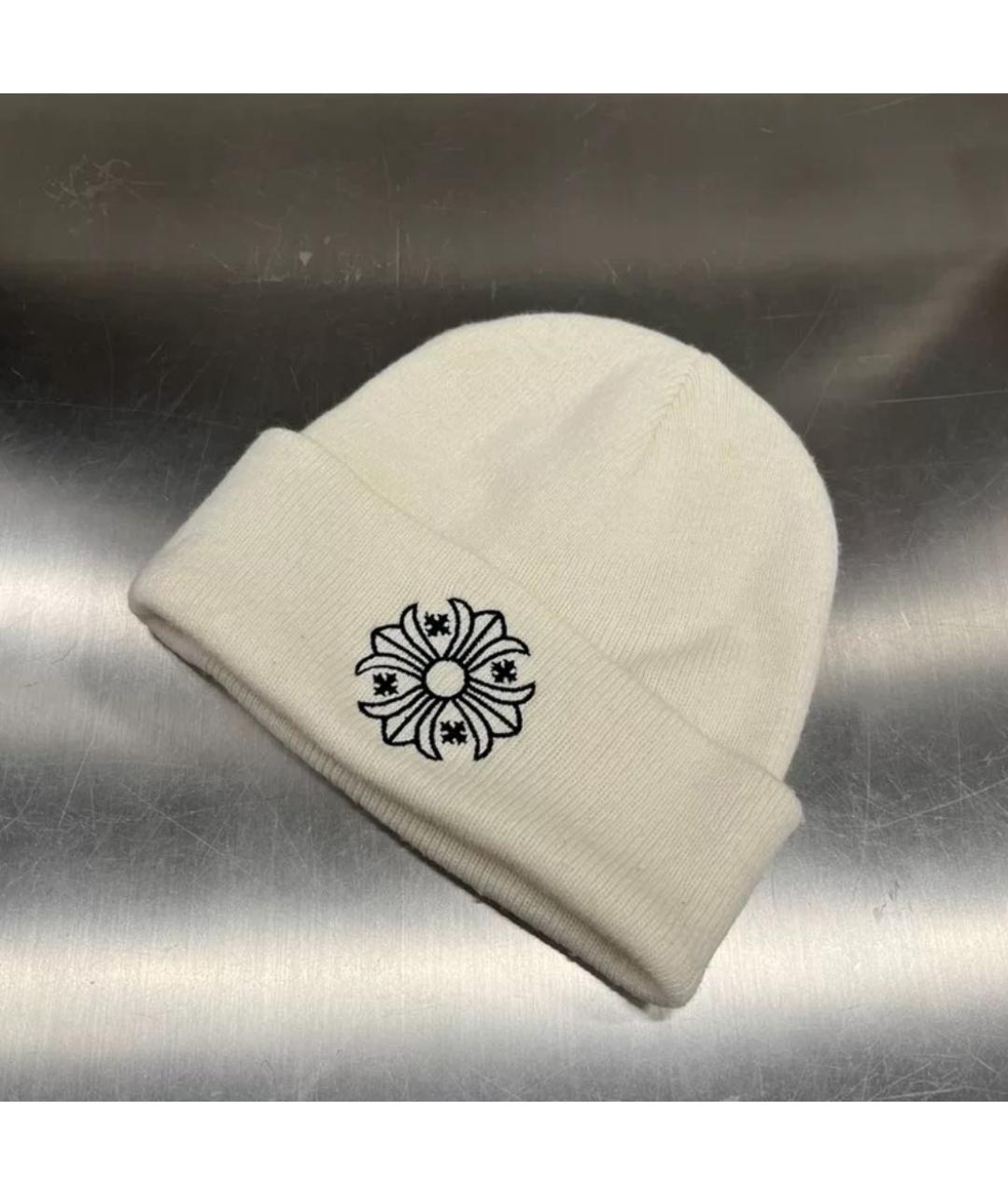CHROME HEARTS Белая шапка, фото 5