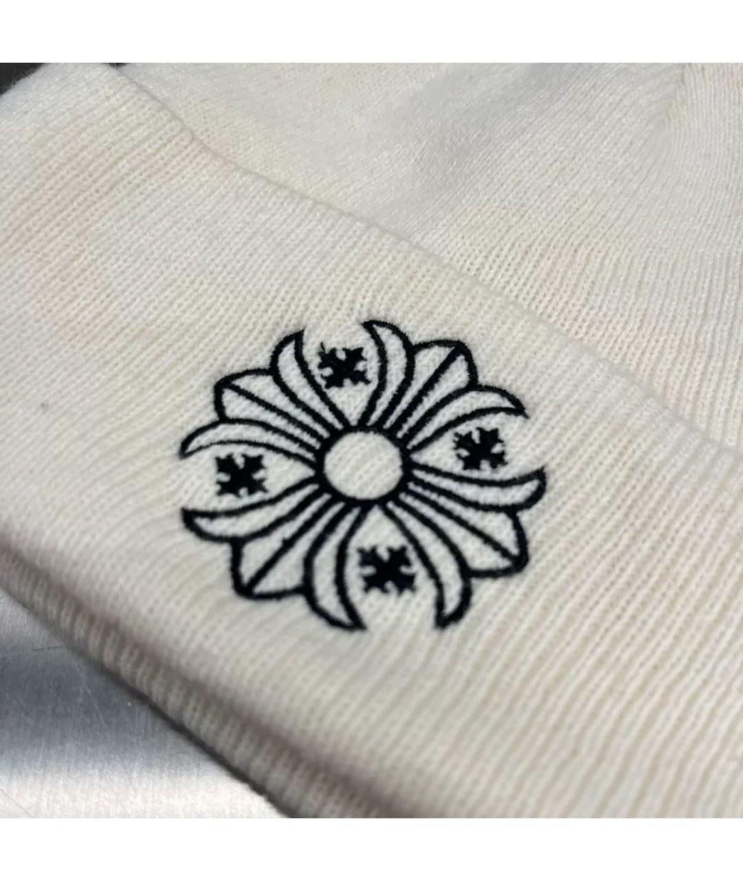 CHROME HEARTS Белая шапка, фото 2