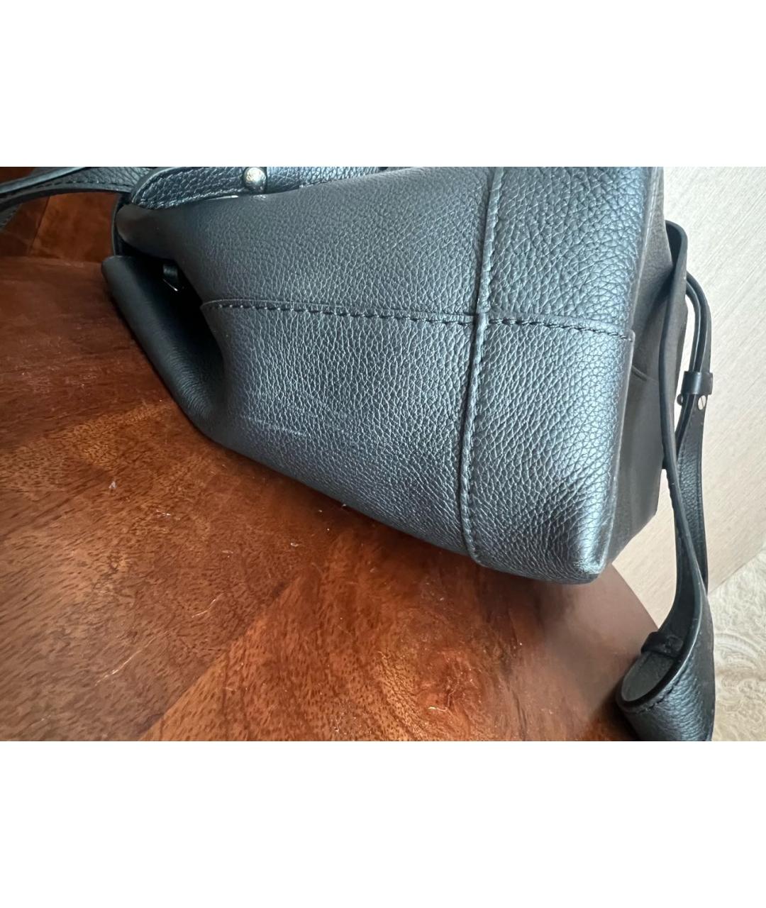 LOUIS VUITTON Черный кожаный рюкзак, фото 4