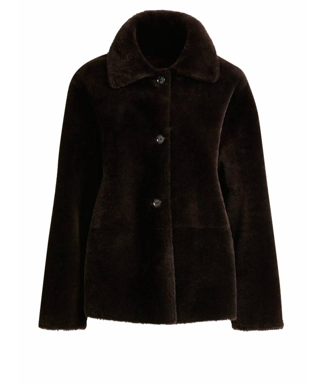 KITON Коричневая дубленка, фото 1