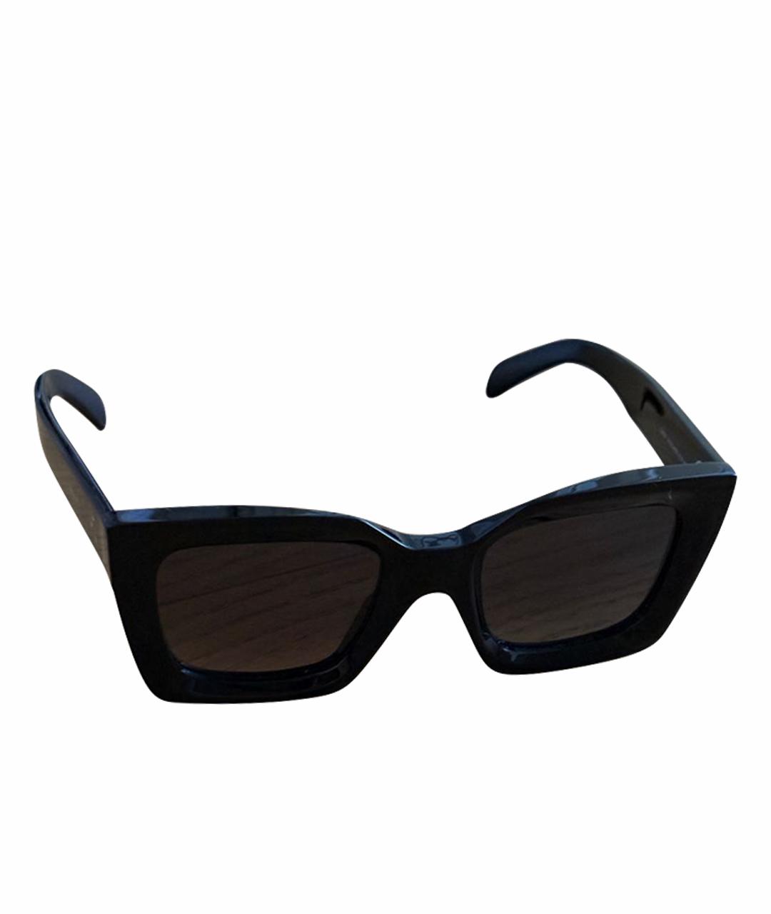 CELINE Черные пластиковые солнцезащитные очки, фото 1
