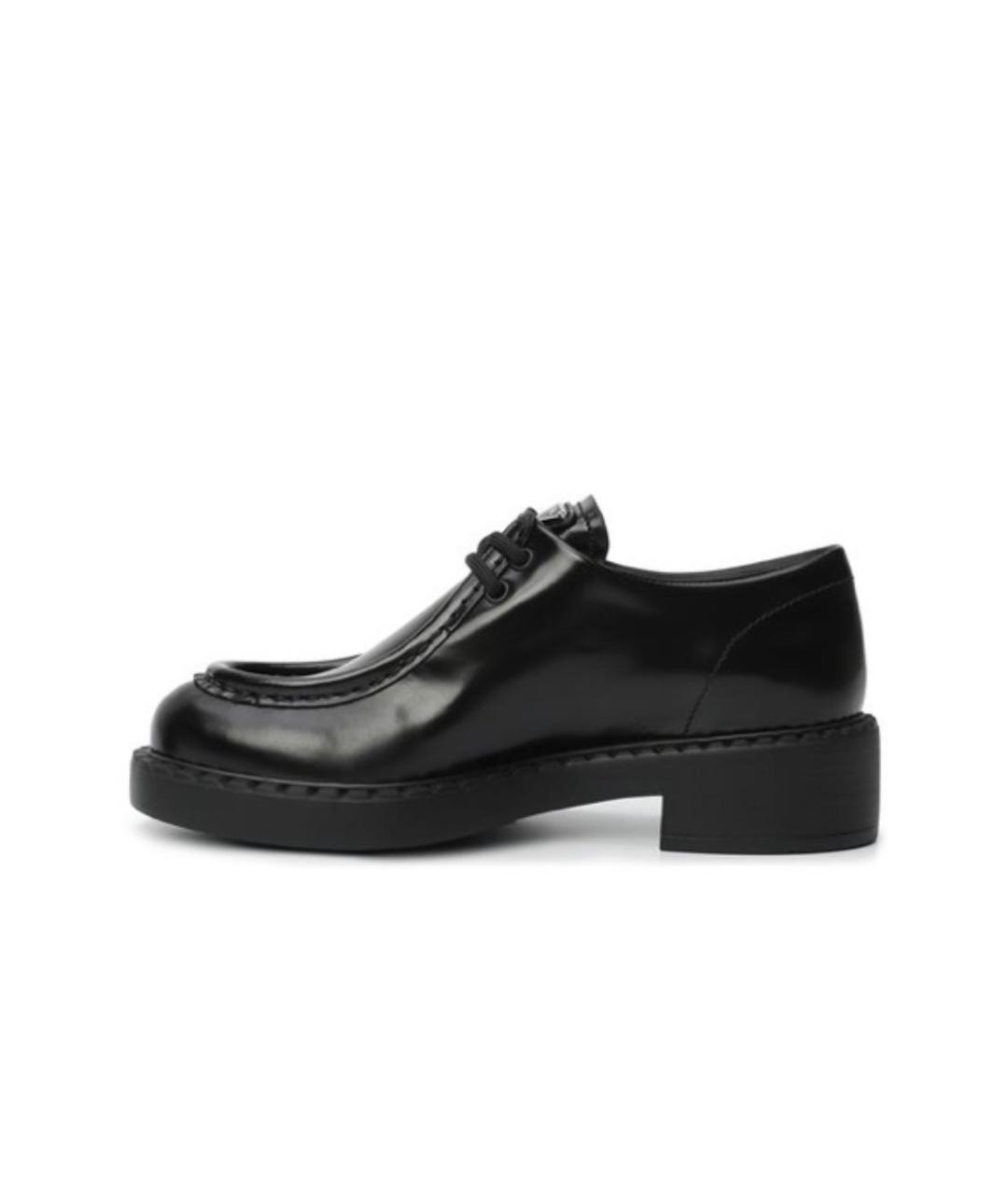PRADA Черные кожаные лоферы, фото 6