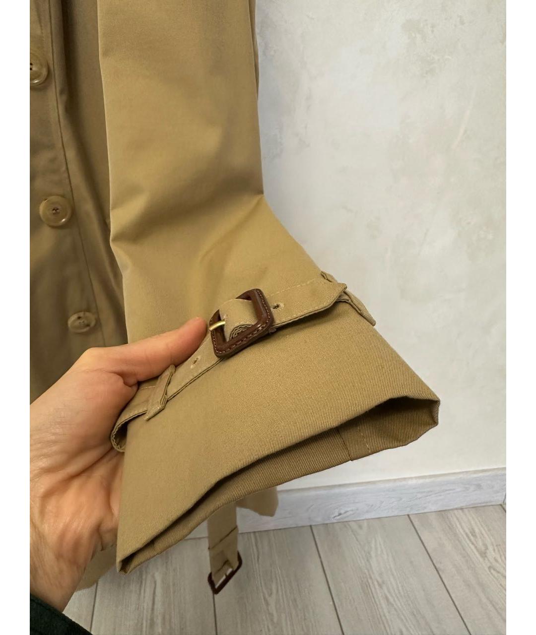 BURBERRY Бежевый тренч/плащ, фото 4