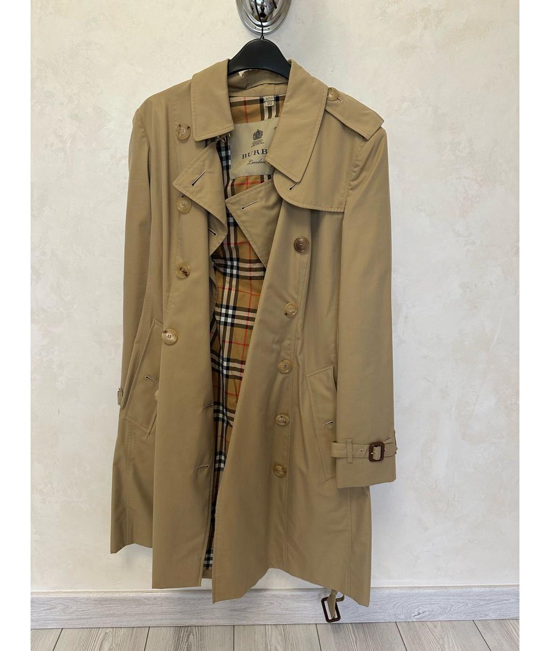 BURBERRY Бежевый тренч/плащ, фото 5