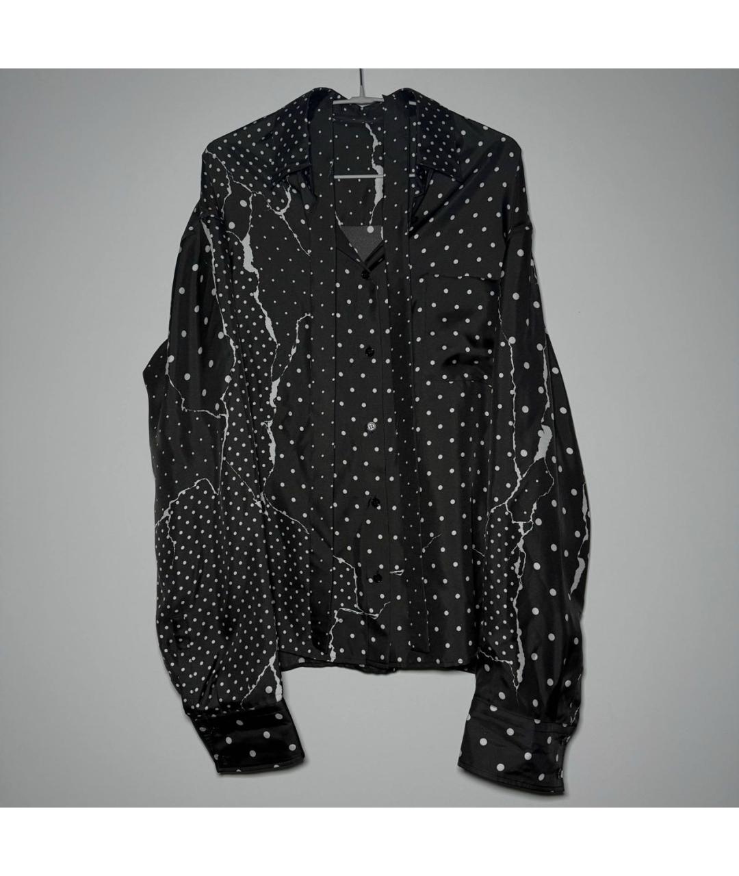 HAIDER ACKERMANN Черная кэжуал рубашка, фото 2