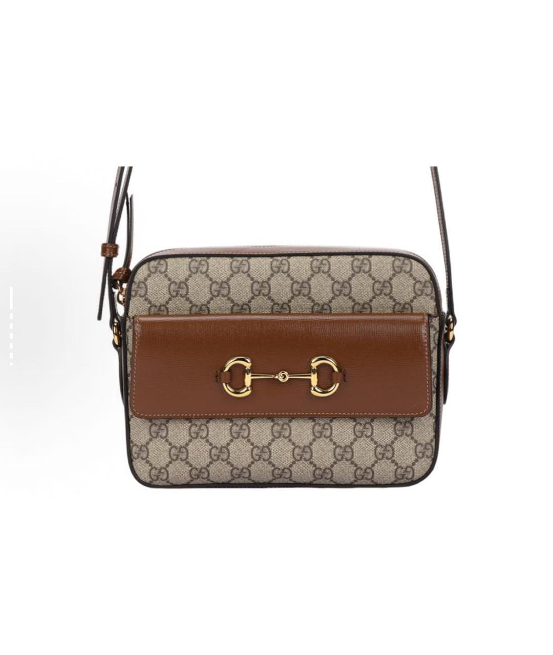 GUCCI Серая сумка через плечо, фото 1