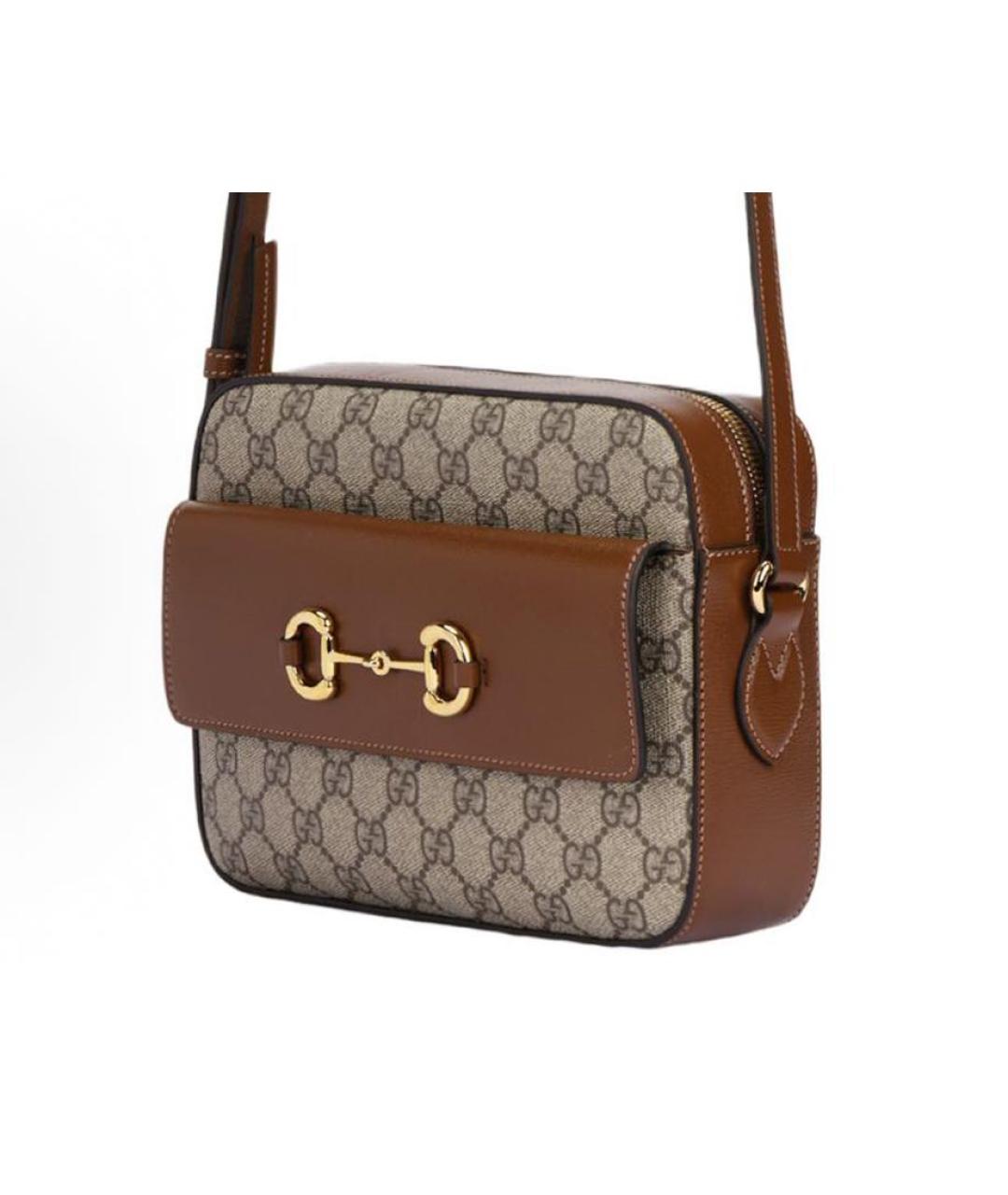 GUCCI Серая сумка через плечо, фото 2