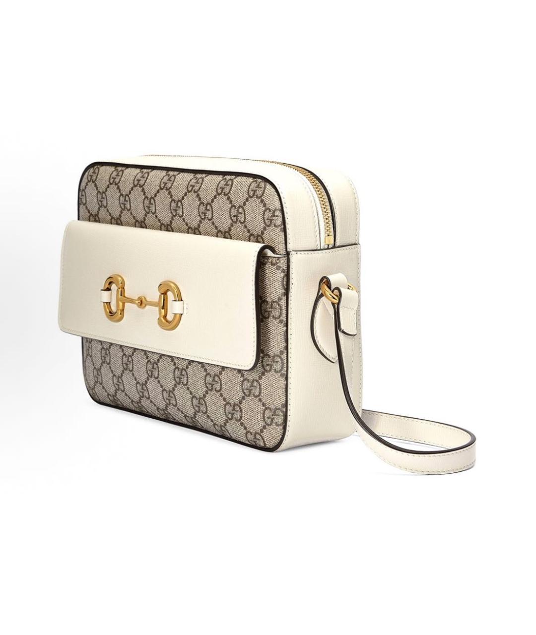 GUCCI Белая сумка через плечо, фото 3