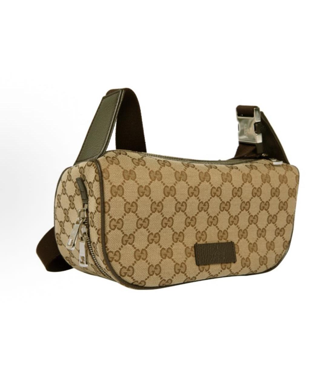 GUCCI Горчичная сумка на плечо, фото 2