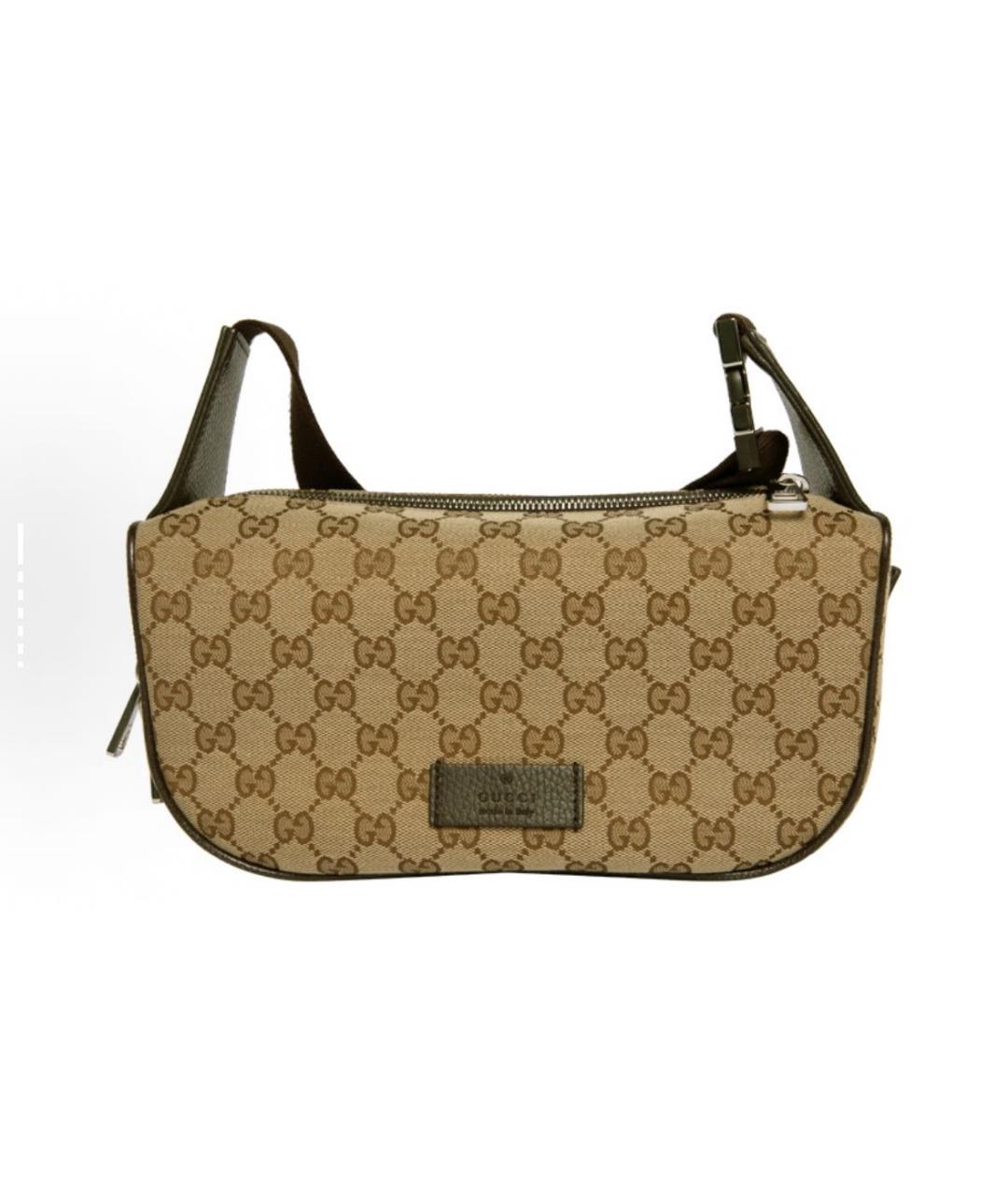 GUCCI Горчичная сумка на плечо, фото 6