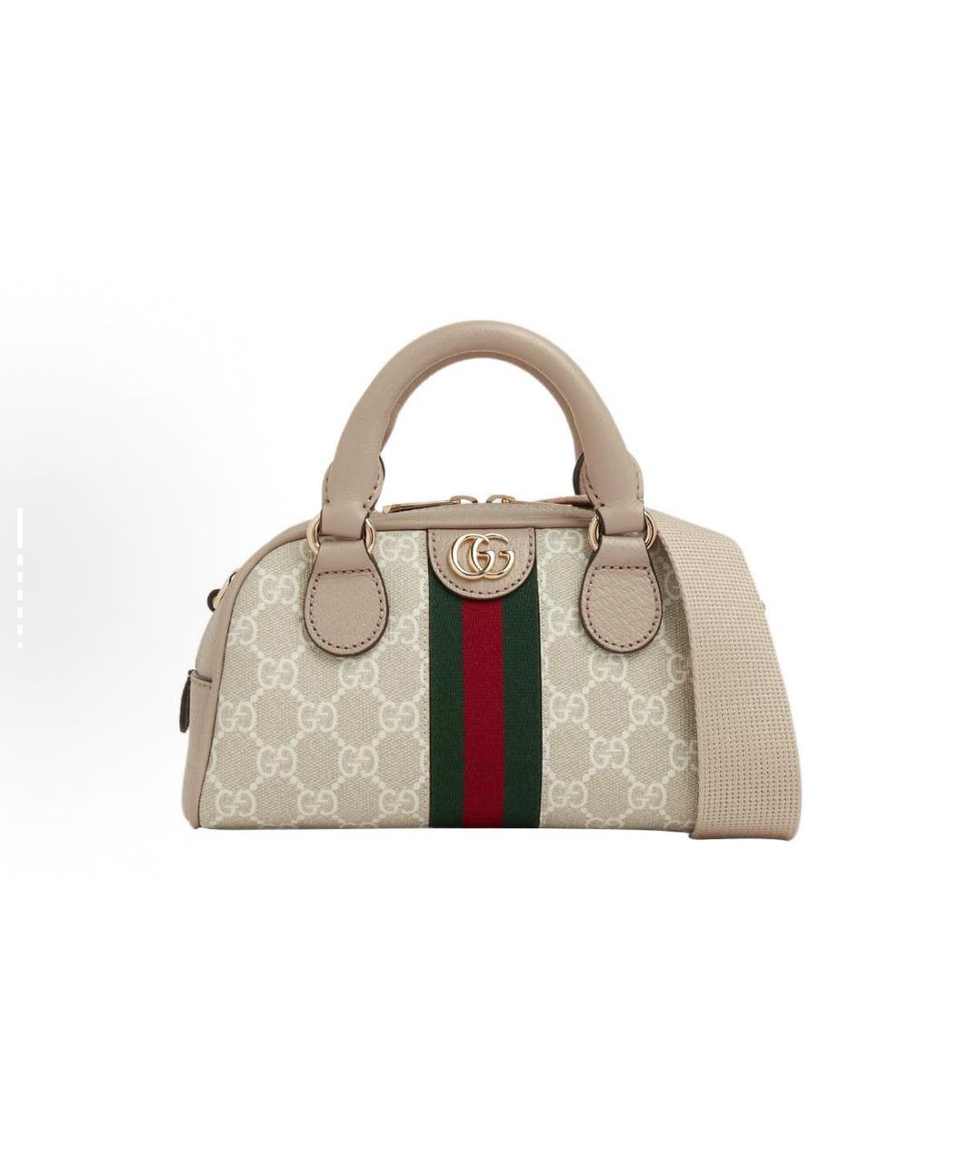 GUCCI Бежевая сумка через плечо, фото 9