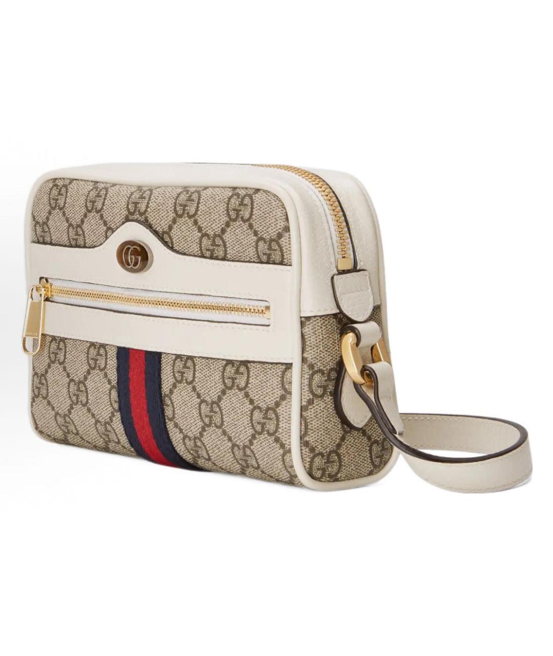 GUCCI Белая сумка через плечо, фото 2