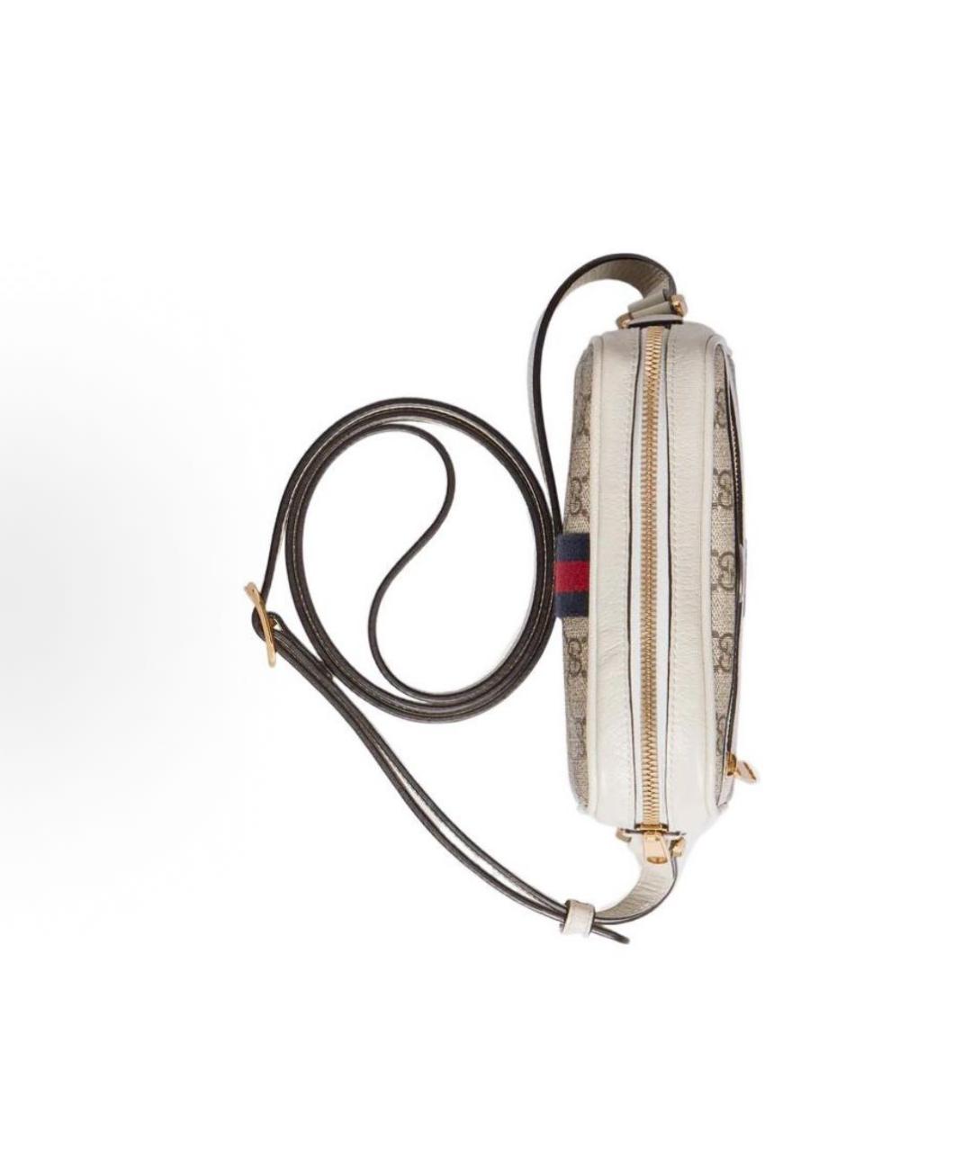 GUCCI Белая сумка через плечо, фото 5
