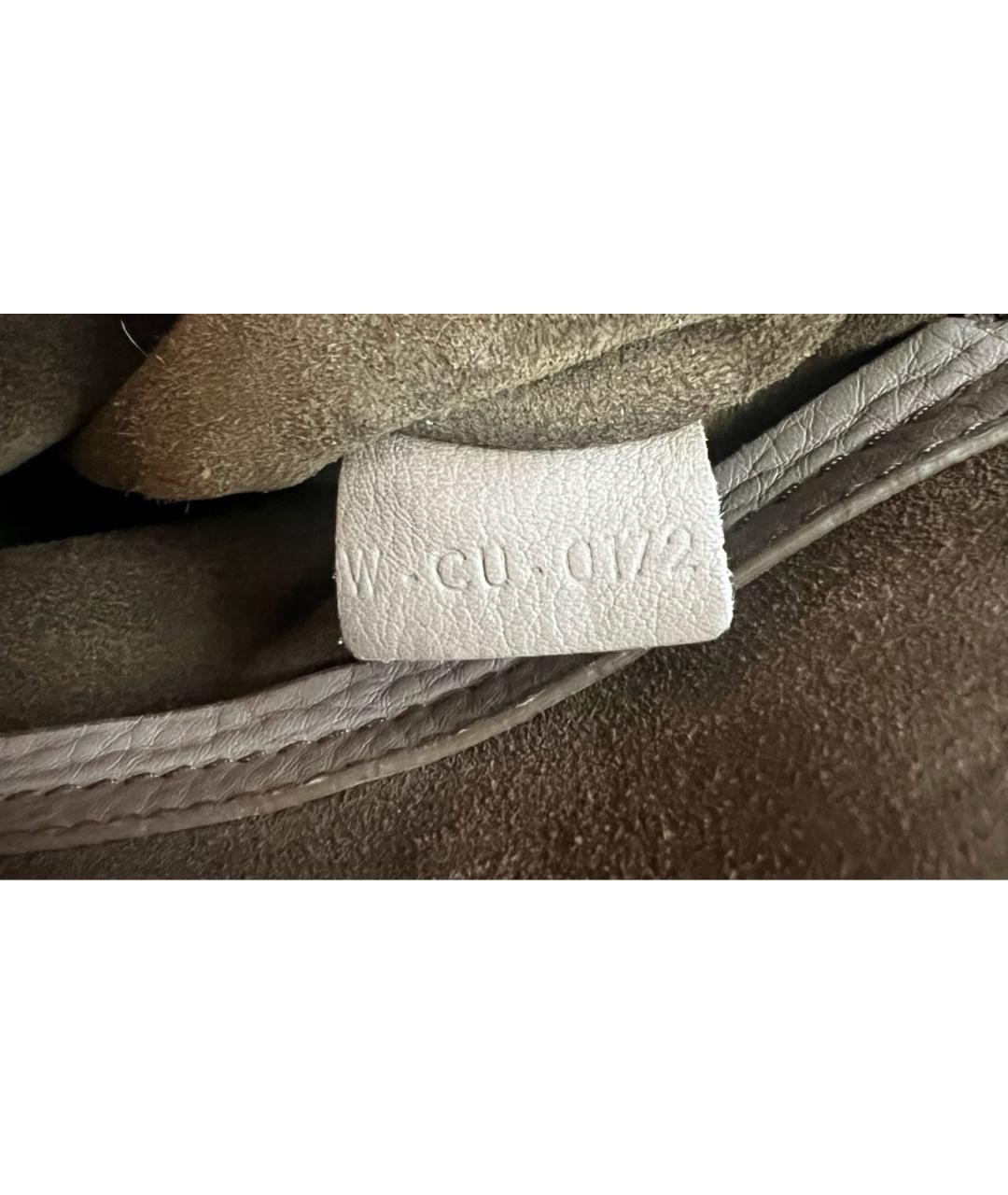 CELINE Бежевая кожаная сумка тоут, фото 5