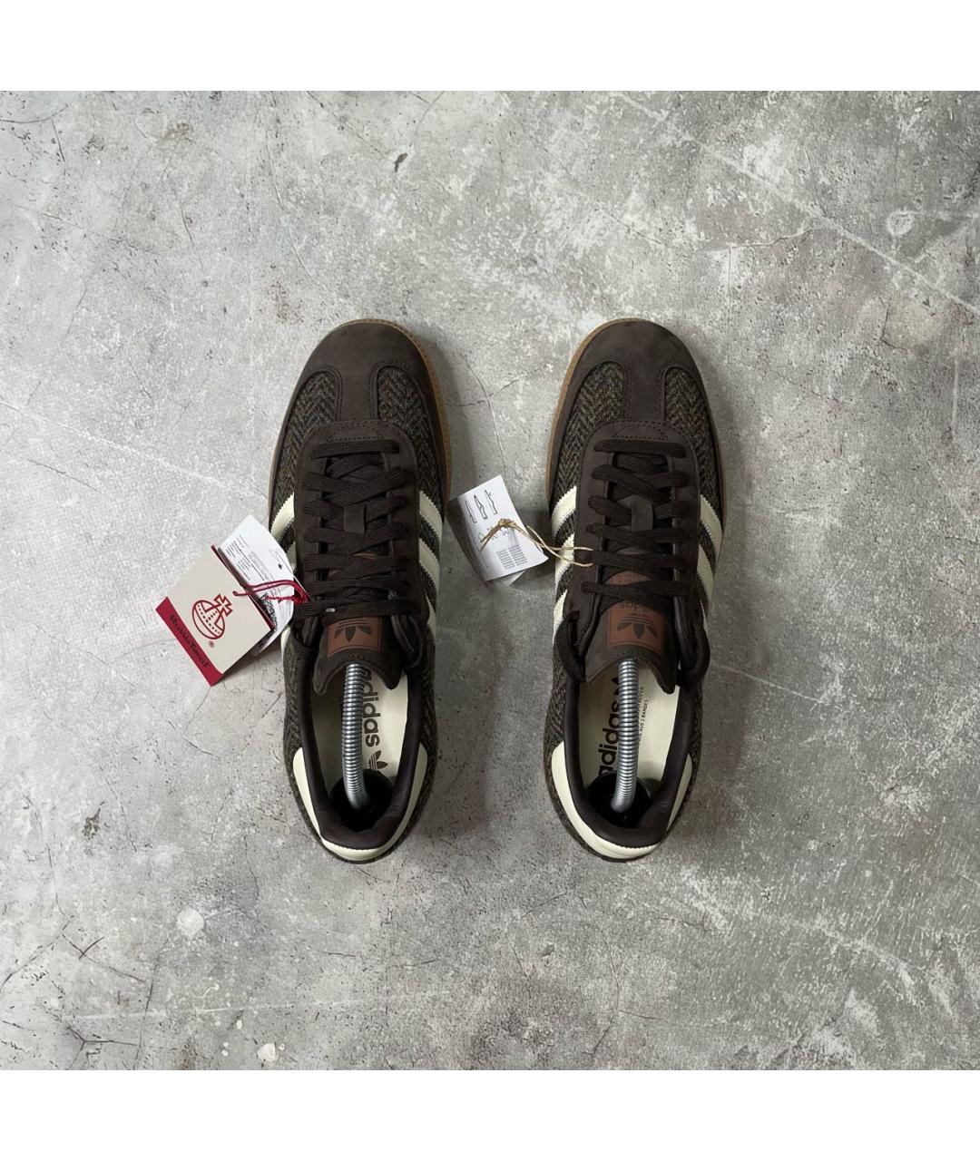 ADIDAS Коричневые низкие кроссовки / кеды, фото 3