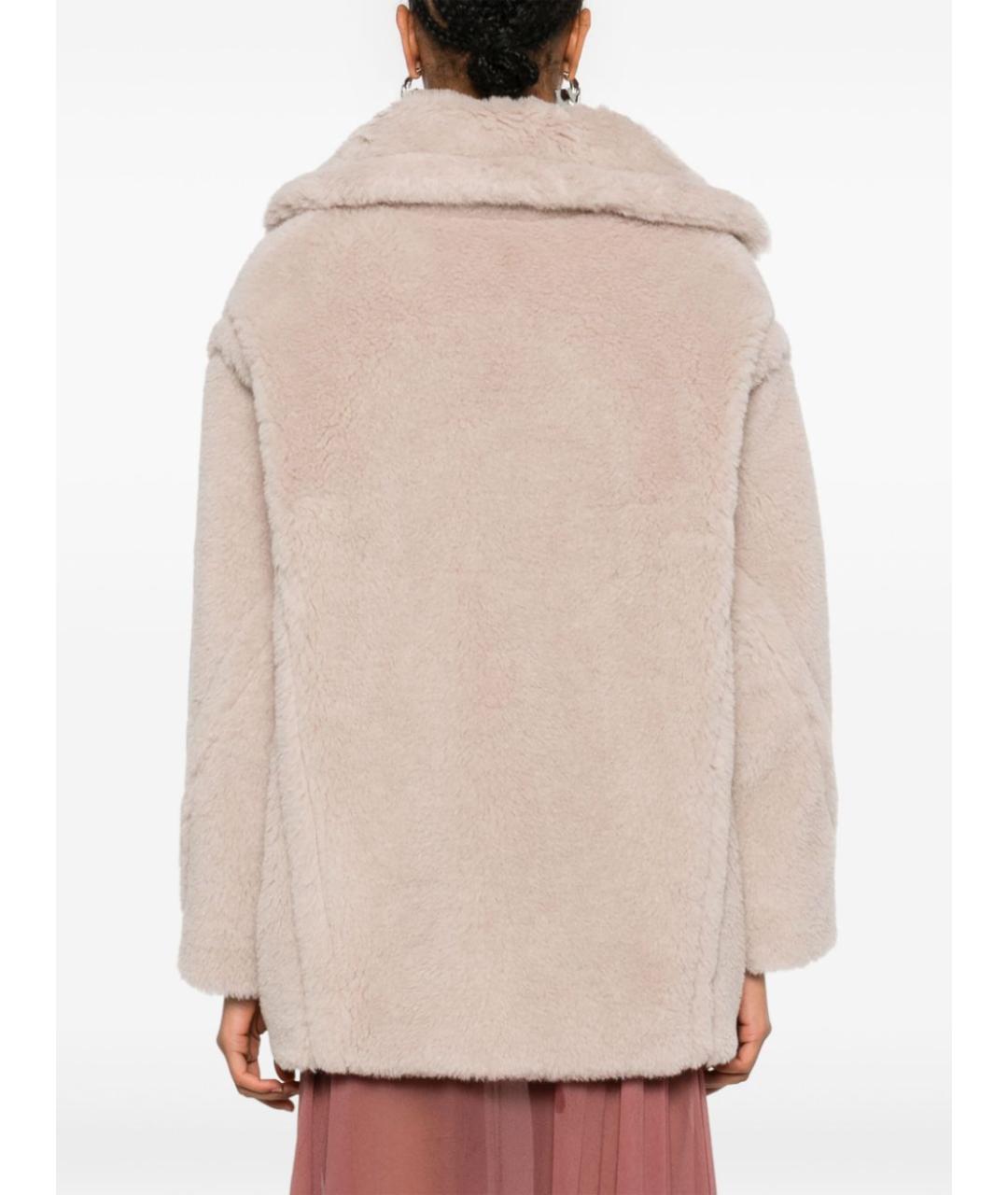 MAX MARA Бежевое шерстяное пальто, фото 2