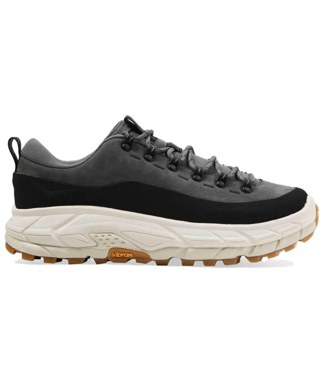 HOKA Черные замшевые кроссовки, фото 1