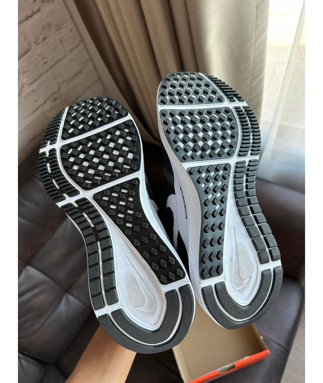 NIKE Черные синтетические кроссовки, фото 4