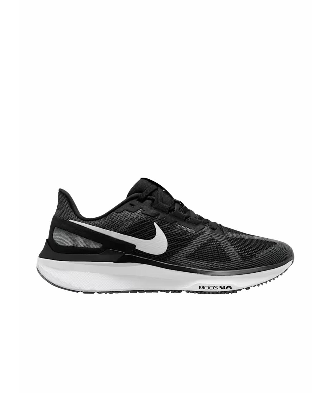 NIKE Черные синтетические кроссовки, фото 1