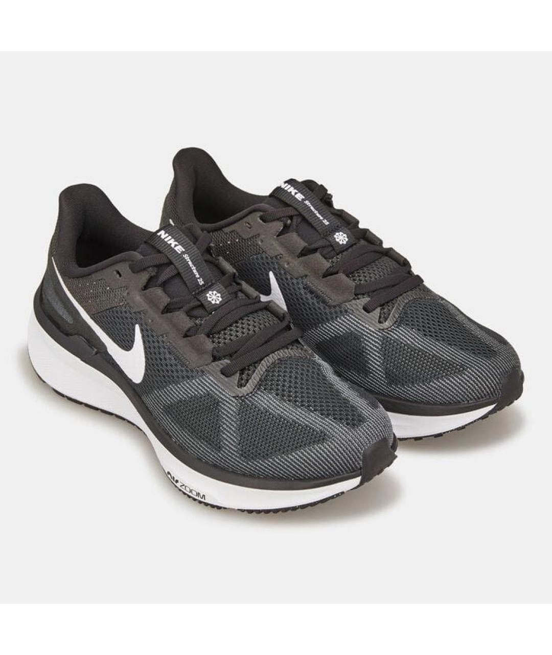 NIKE Черные синтетические кроссовки, фото 2