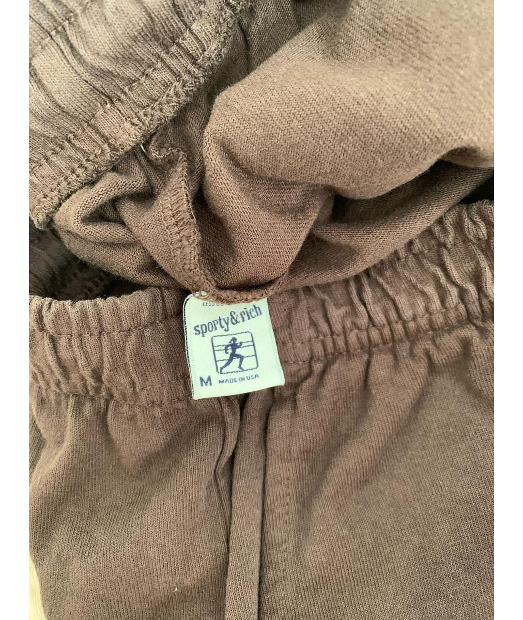 SPORTY AND RICH Красный хлопковый спортивные костюмы, фото 6