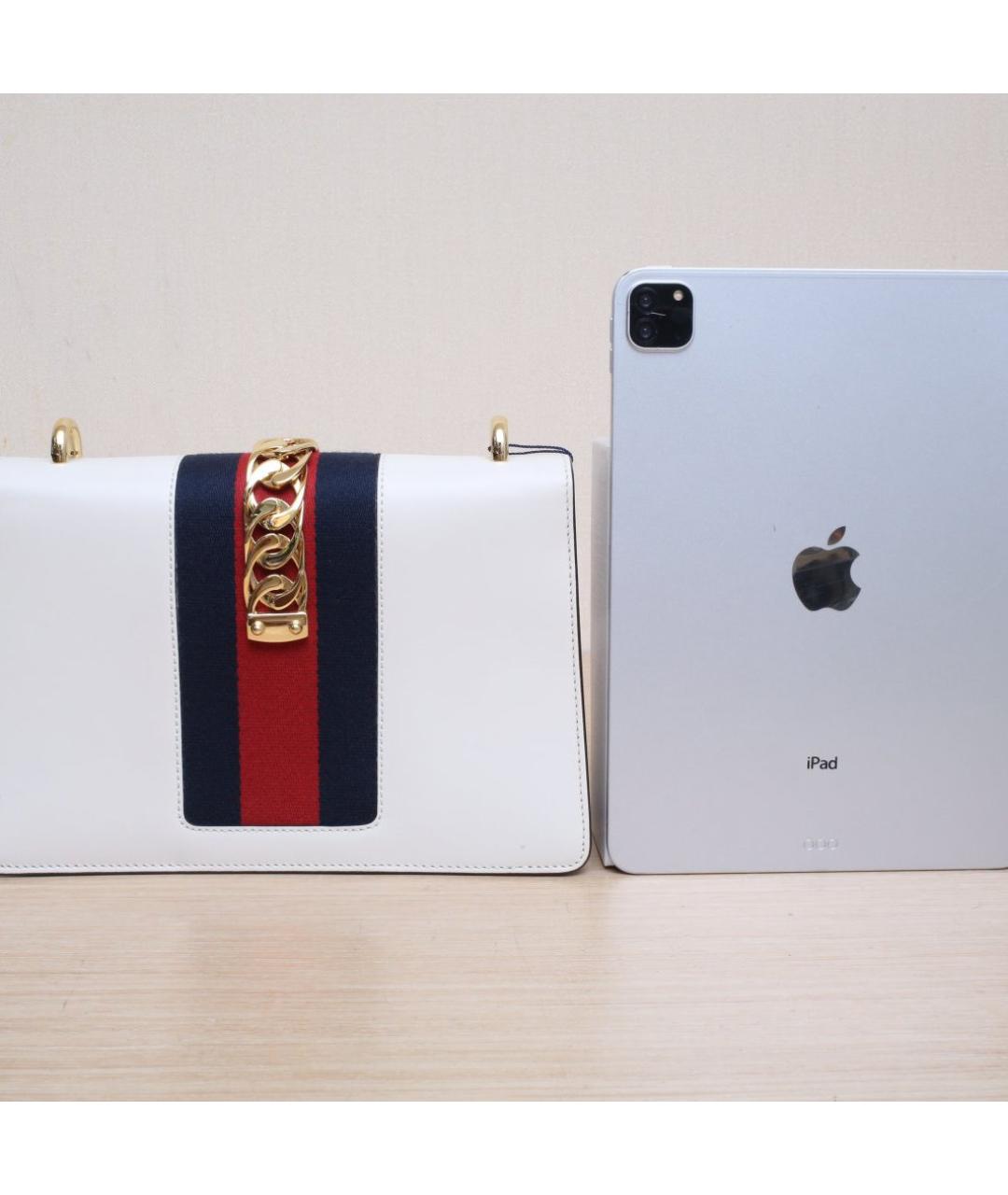 GUCCI Белая сумка через плечо, фото 7