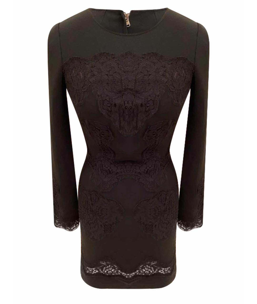 DOLCE&GABBANA Черное коктейльное платье, фото 1