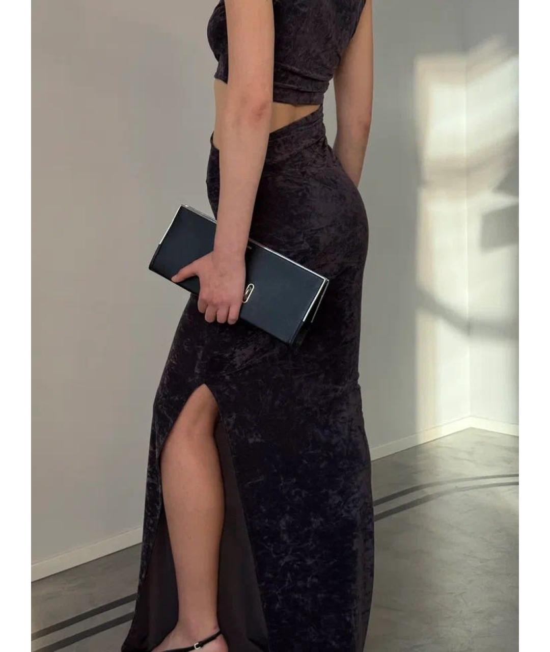 ATLEIN Фиолетовое полиэстеровое вечернее платье, фото 4