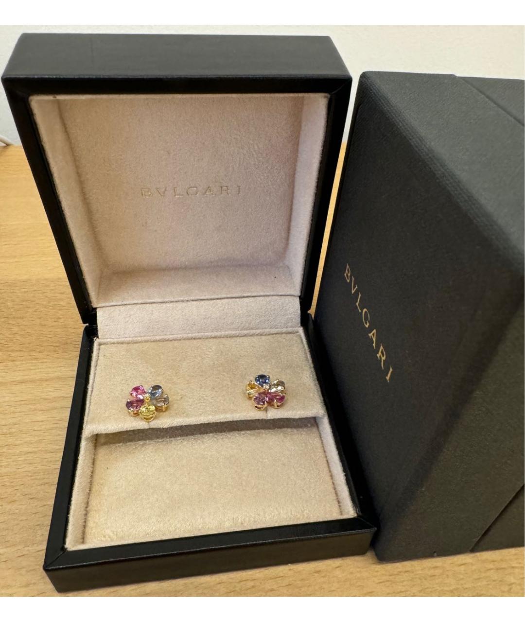 BVLGARI Мульти серьги из желтого золота, фото 4