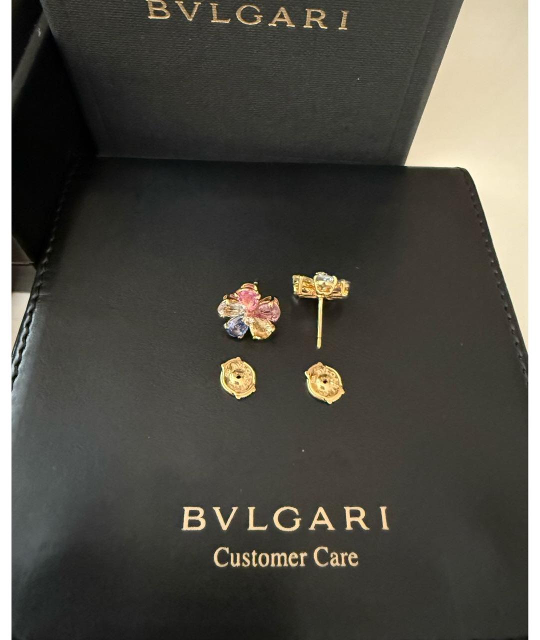 BVLGARI Мульти серьги из желтого золота, фото 2