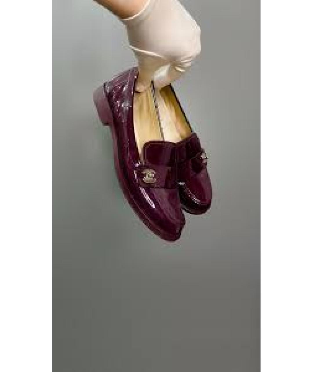 CHANEL Лоферы из лакированной кожи, фото 7