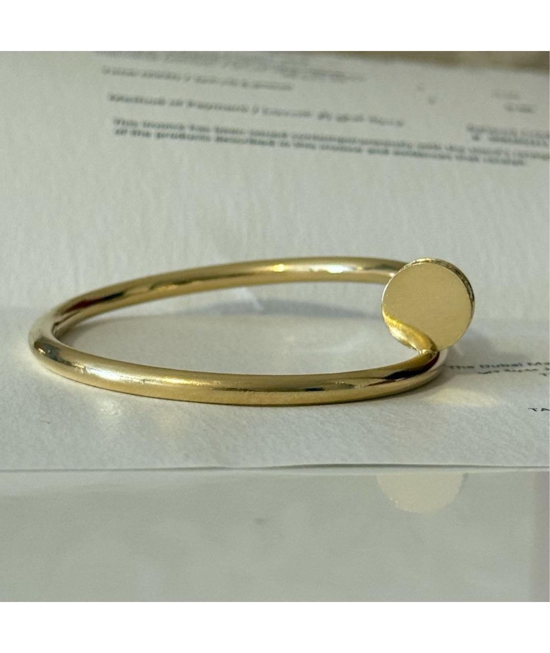CARTIER Золотой браслет из желтого золота, фото 4
