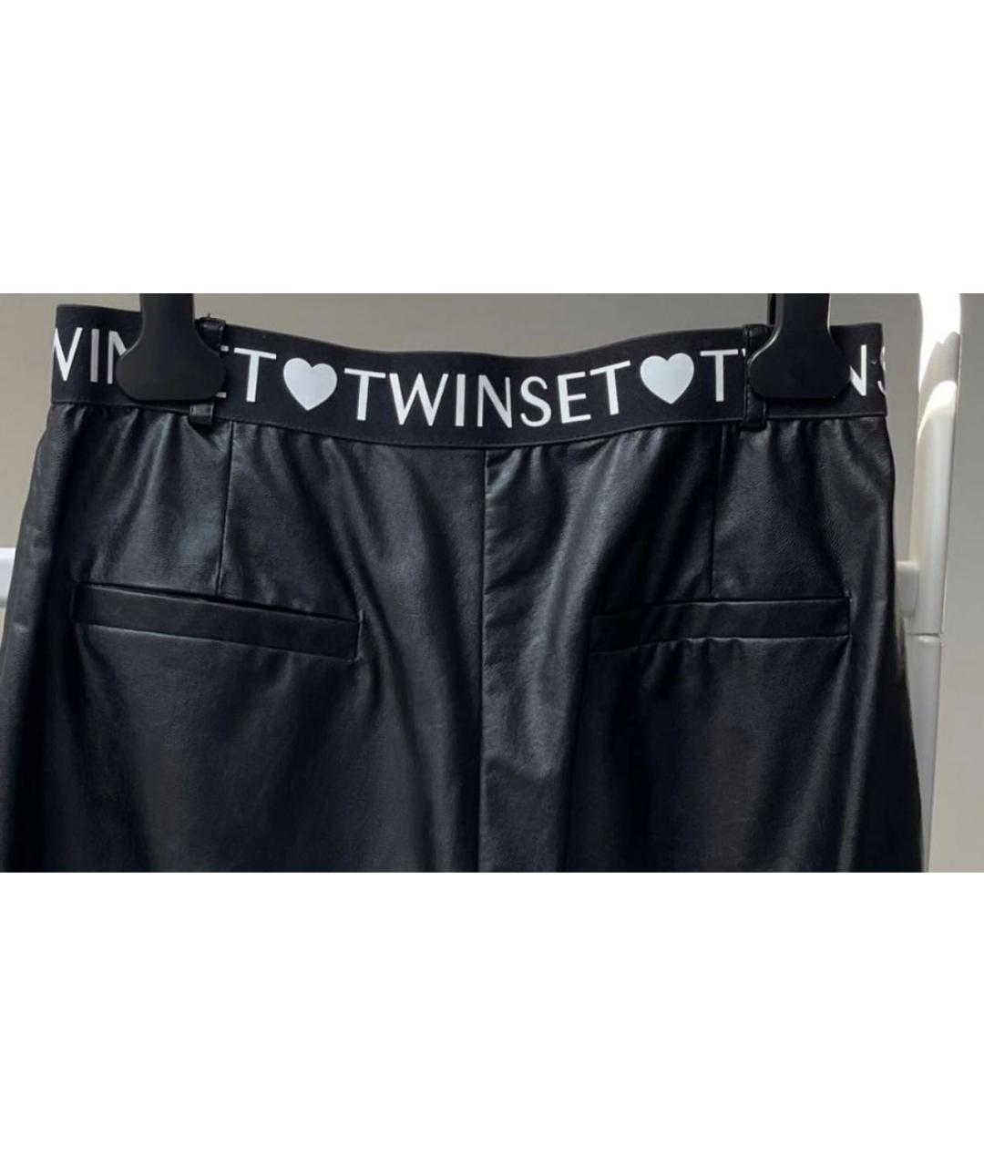 TWIN-SET Черные брюки и шорты, фото 4