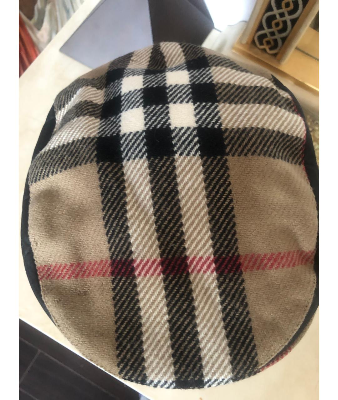BURBERRY Мульти шерстяная кепка/бейсболка, фото 4