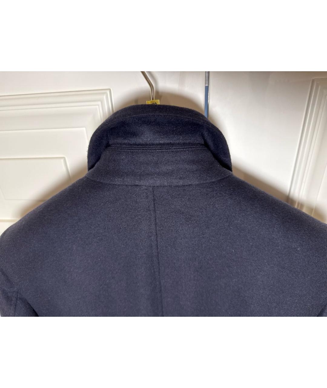 BRIONI Темно-синее кашемировое пальто, фото 3