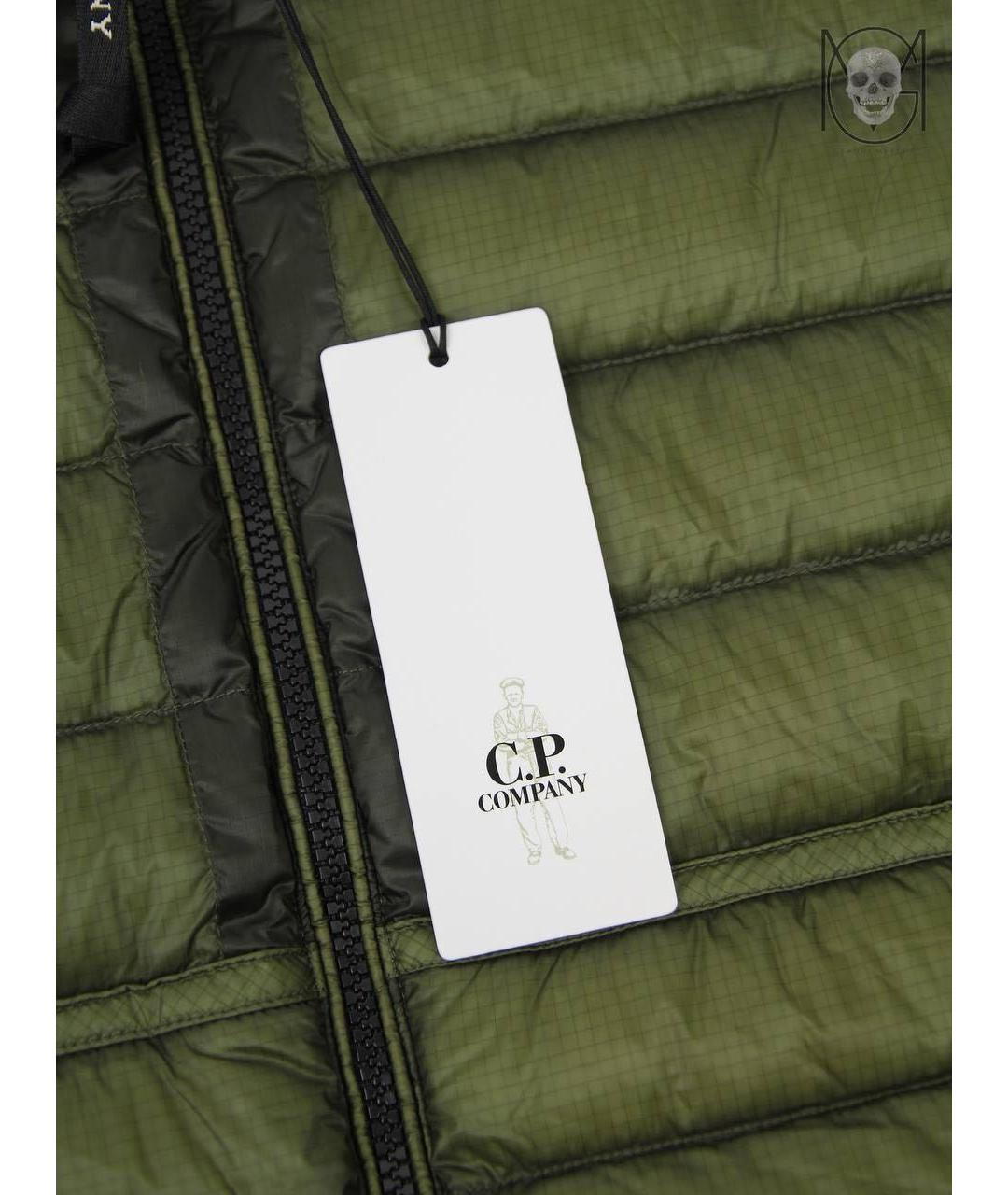 CP COMPANY Зеленый синтетический жилет, фото 3