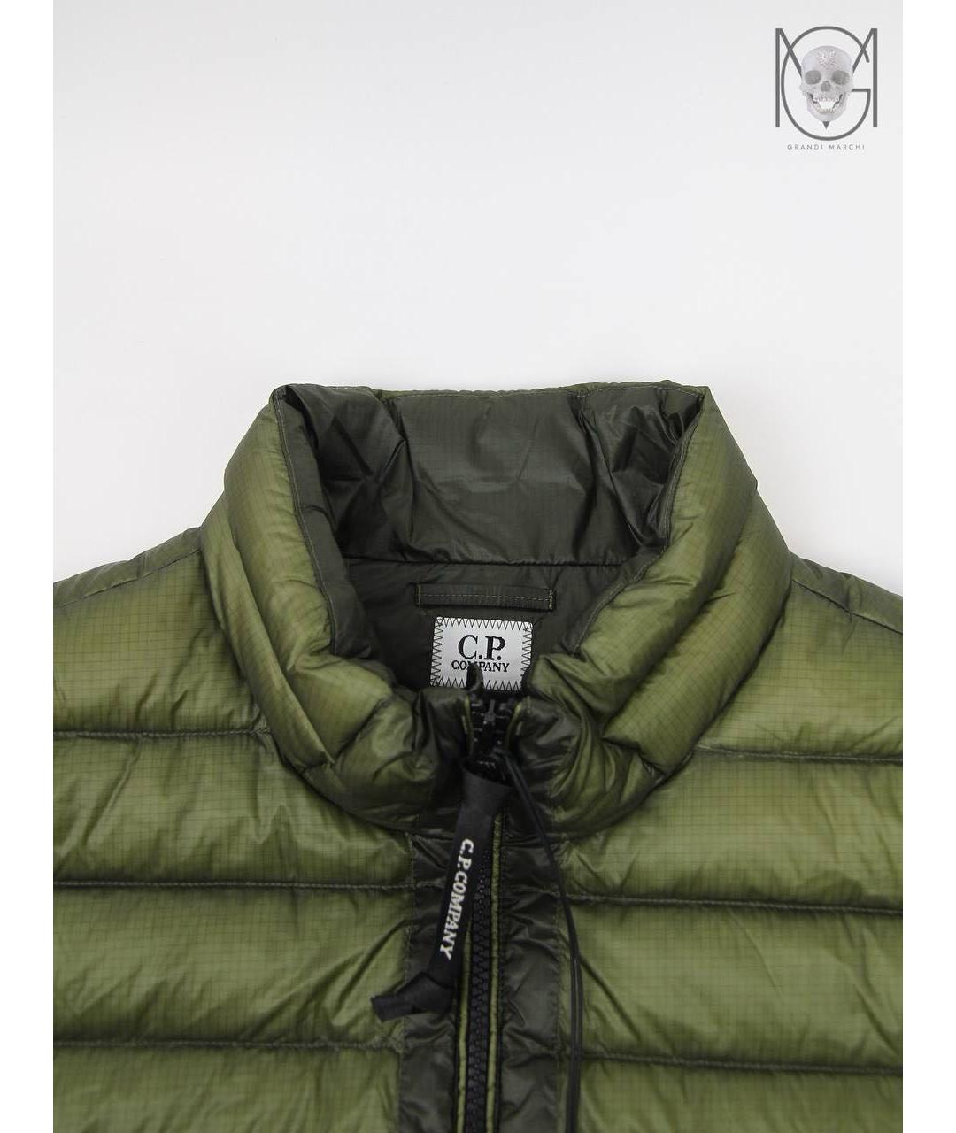 CP COMPANY Зеленый синтетический жилет, фото 8