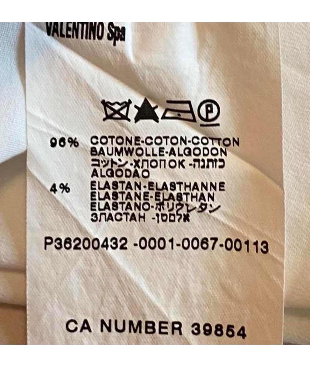 VALENTINO Белая рубашка, фото 7