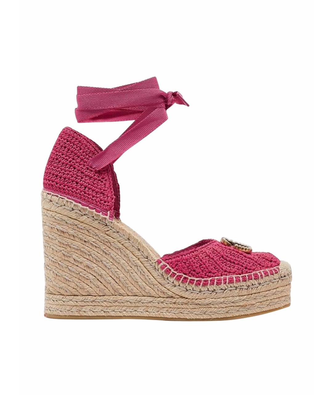 GUCCI Розовые эспадрильи, фото 1